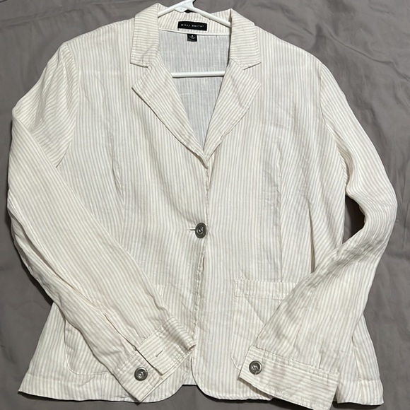Stripes linen jacket - Picture 2 of 5